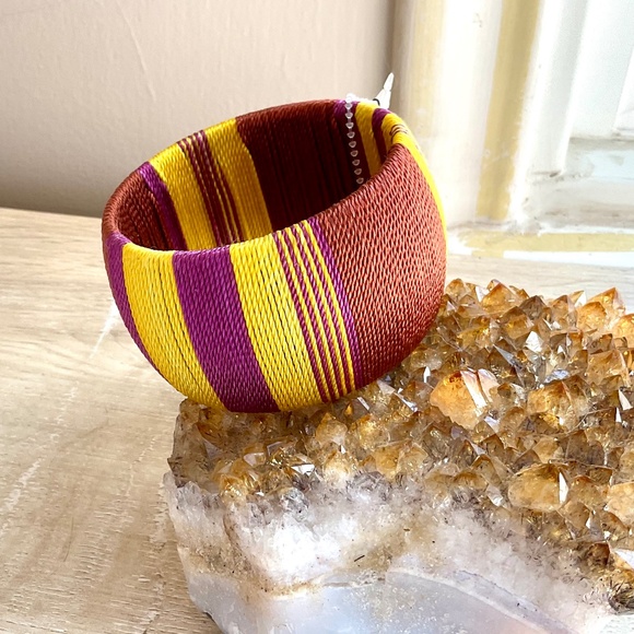 Henri Bendel Wide Multicolor Bracelet - Picture 5 of 10